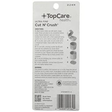 EZY DOSE Pill Cutter, Crusher & Grinder - Easy Meds