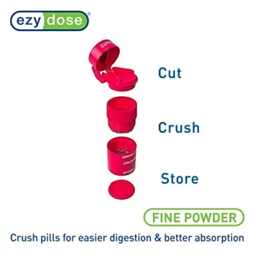 EZY DOSE Pill Cutter, Crusher & Grinder - Easy Meds
