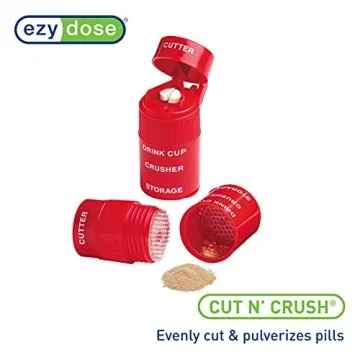 EZY DOSE Pill Cutter, Crusher & Grinder - Easy Meds