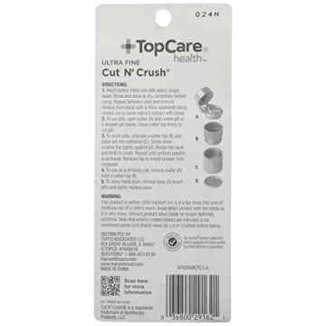 EZY DOSE Pill Cutter, Crusher & Grinder - Easy Meds