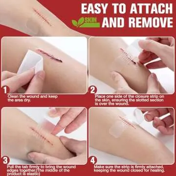 Dotodo Emergency Wound Closure Strips - Quick Care Kit