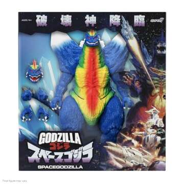 Super7 Toho ULTIMATES! - Space Godzilla (Movie Poster) Action Figure