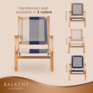 Patio Sense Vega Outdoor Chair Stylish Comfort for Any Space