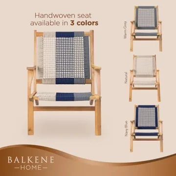 Patio Sense Vega Outdoor Chair Stylish Comfort for Any Space