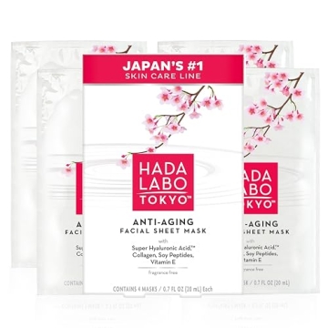 Hada Labo Tokyo Ultimate Anti-aging Facial Mask - Indulge Your Skin with Superior Hydration