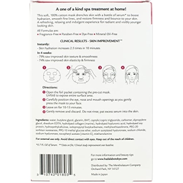 Hada Labo Tokyo Anti-aging Facial Mask for Radiant Skin