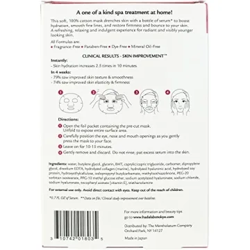 Hada Labo Tokyo Anti-aging Facial Mask for Radiant Skin