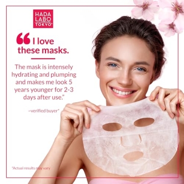 Hada Labo Tokyo Anti-aging Facial Mask for Radiant Skin