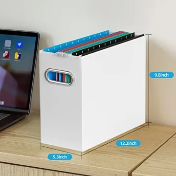 Oterri File Organizer - Durable Storage Box for Easy Organization