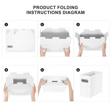 Oterri File Organizer - Durable Storage Box for Easy Organization