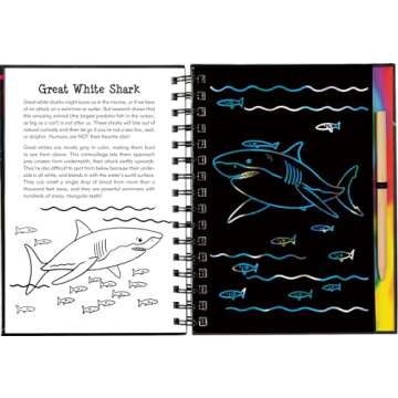 Scratch & Sketch Sharks (Trace Along)