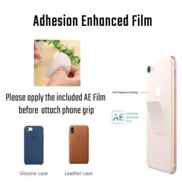 COMMONKUNST Tropical Rare Leaf Plant Multi Functional Collapsible Expandable Mobile Phone Grip & Kicktand (Aurea Monstera)