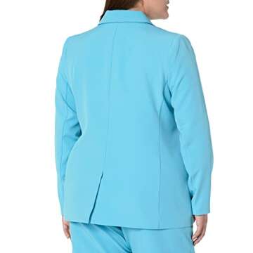 Blake Long Blazer - Stylish Ocean Blue Blazer for Women
