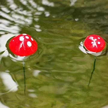 UTENEW Cute Mushroom Miniatures for Fascinating Crafts