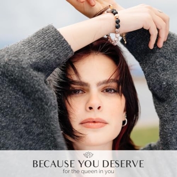 Lava Rock Essential Oil Diffuser Bracelet for Women