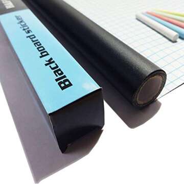 Chalkboard Stickers Self Adhesive Easy to Use for Decor