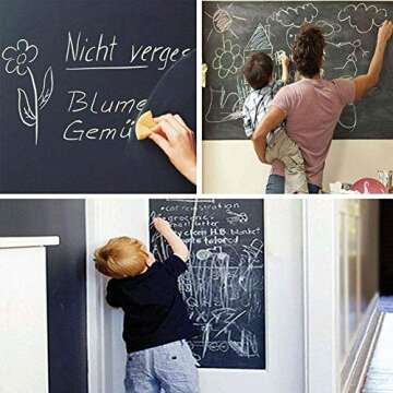 Chalkboard Stickers Self Adhesive Easy to Use for Decor