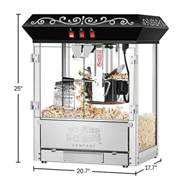 Great Northern 10 oz Popcorn Machine for Parties and Events