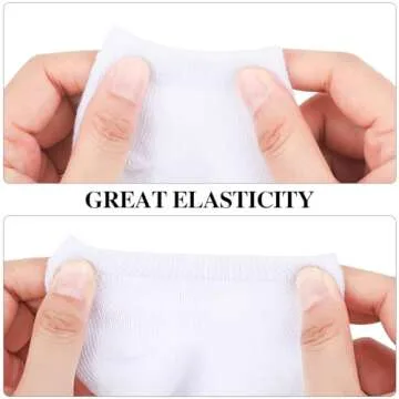 Cooraby 15 Pack Kids' Half Cushion Low Cut Athletic Ankle Socks Boys Girls Ankle Socks