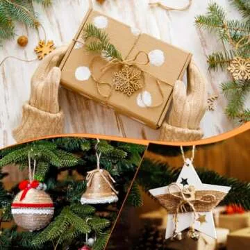 Eco-Friendly Tenn Well Jute Twine 328 Feet for Crafts