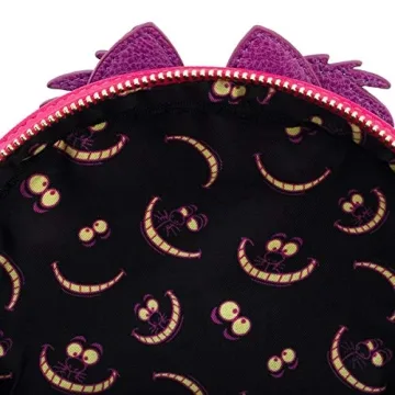 Loungefly Cheshire Cat Mini Backpack with Glow Features