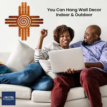 Zia Sun Metal Wall Art - Stylish Outdoor Decor Piece