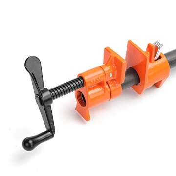 PONY 50 Clamp Fixture for 3/4 Inch Black Pipe