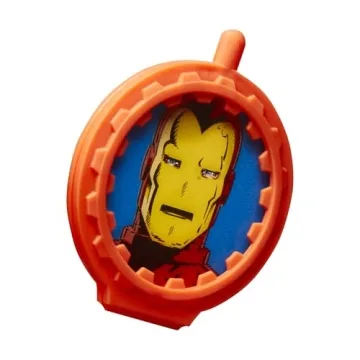 Iron Man 6" Collectible Figure with Roller Skates and Shield