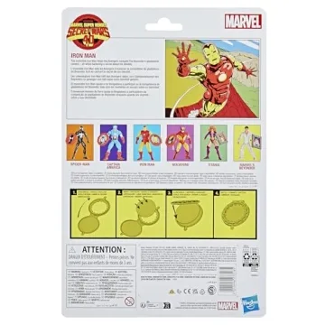 Iron Man 6" Collectible Figure with Roller Skates and Shield
