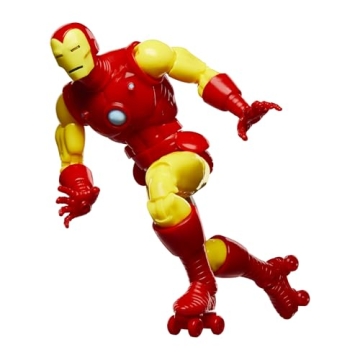 Iron Man 6" Collectible Figure with Roller Skates and Shield