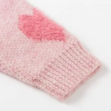 Simplee Kids Baby Sweater - Cable-Knit Pink Cardigan 3M-5T
