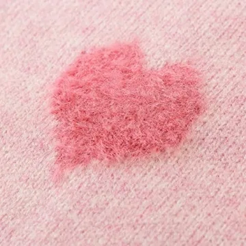 Simplee Kids Baby Sweater - Cable-Knit Pink Cardigan 3M-5T