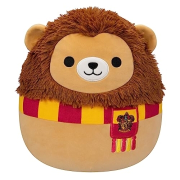Squishmallows Original Harry Potter 10-Inch Gryffindor Lion Plush - Ultra Soft and Cuddly