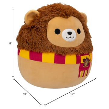 Squishmallows Harry Potter Gryffindor Lion Plush for All Ages