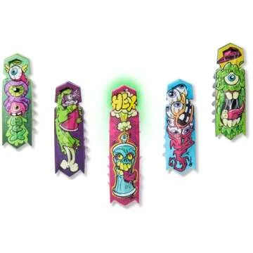 HEX BOTS Nano 5 Pack, 4 Nano Bots with Bonus Flash Nano, Sensory Toys for Kids & Cats with Vibration Technology, Insect Toys & Mini Robot Toy for Kids Ages 3 & Up