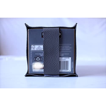 Elegant PU Leather Tissue Box Cover Holder for Home & Office