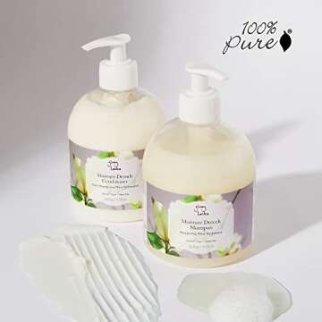 100% PURE Moisture Drench Conditioner Glossy Locks Moisturizer & Shine Replenishment Dry Hair Treatment Hydrating Organic Vegan Moisture Essentials for Women & Men - 16 Fl Oz