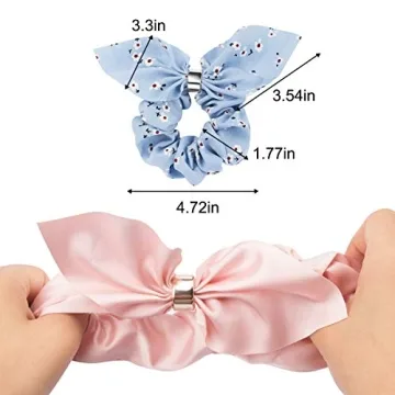 Jaciya 18 Pack Cute Chiffon Hair Scrunchies for Women