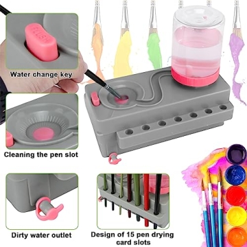 CJWDZ Paint Brush Cleaner Set for Easy Cleaning