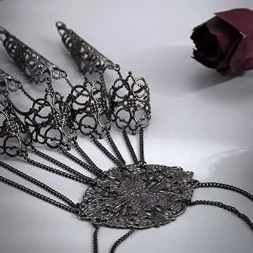 Lirgoriy Hollow Pattern Bracelet - Perfect for Cosplay and Dance