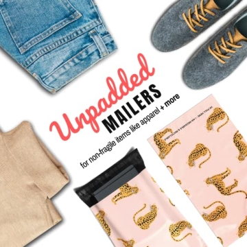 Vibrant Self-Sealing Poly Mailers for Small Business