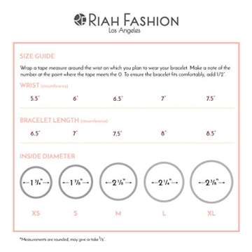 RIAH FASHION Delicate Boho Beaded Multi Layer Versatile Bracelets - Stackable Stretch Bangles Sparkly Crystal, Natural Stone (Delicate Natural Stone & Gold Mix - Purple)