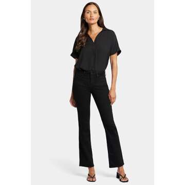 NYDJ Women's Barbara Boot-Cut Jeans - Comfort & Style for Every Occasion