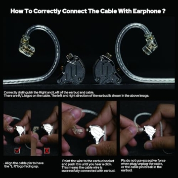 Linsoul KZ ZS10 Pro Hybrid Earbuds with 5 Drivers