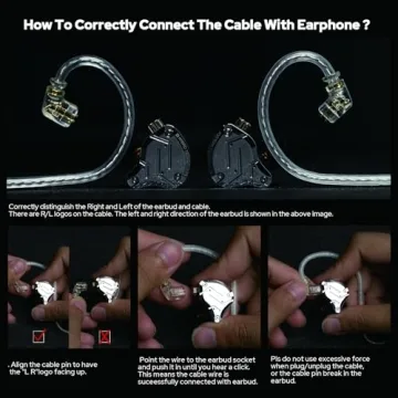 Linsoul KZ ZS10 Pro Hybrid Earbuds with 5 Drivers