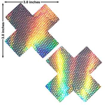 Neva Nude Liquid Party X Factor Nipztix Pasties Nipple Covers for Festivals, Raves, Parties, Lingerie and More, Medical Grade Adhesive, Waterproof and Sweatproof, Made in USA