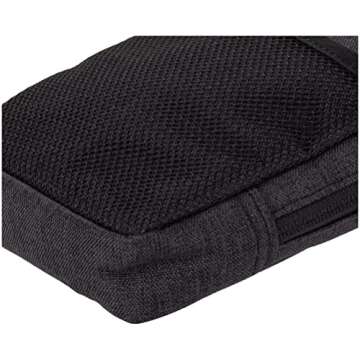 Herschel Sinclair Cross Body Bag, Black Crosshatch, Large