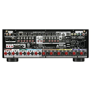 8K UHD Denon AVR-X4800H Receiver with Bluetooth and Wi-Fi