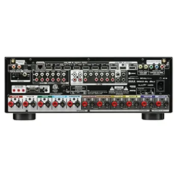 8K UHD Denon AVR-X4800H Receiver with Bluetooth and Wi-Fi