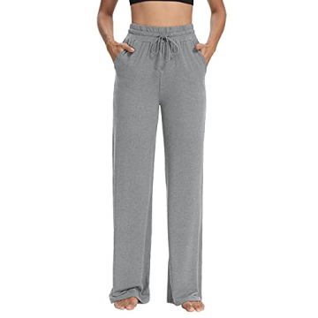 Sarin Mathews Women's Stylish Yoga Sweatpants with Pockets